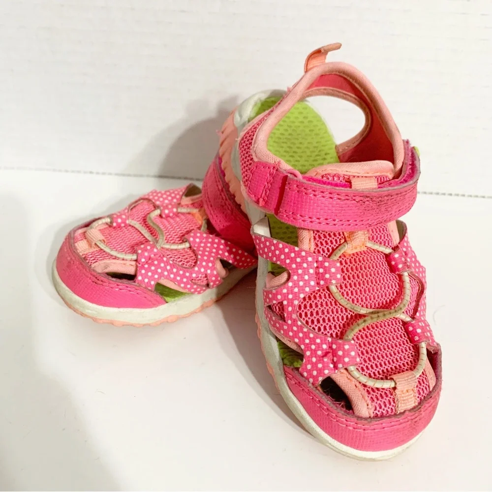 Carter’s Zyrtec-G Nylon Neoprene Water Shoes Sandals Elastic Lace-lock Bungee 8